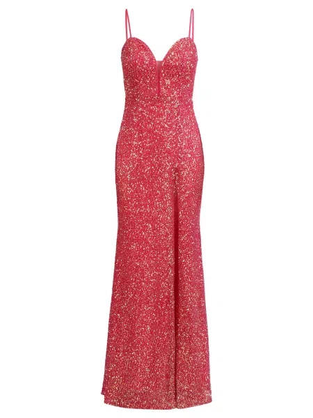 Kraimod Rochie de seară auriu / fucsia