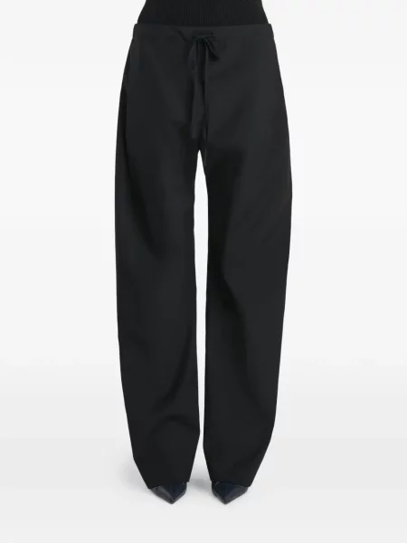 Pantaloni Khaite negru