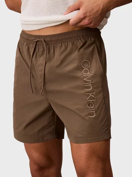 Шорти Calvin Klein коричневі
