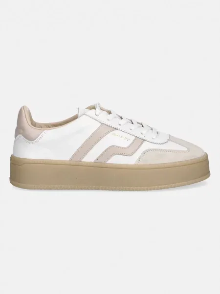 Gant sneakersy skórzane Cuzmani białe