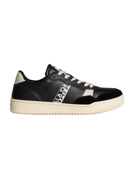 Sneakersy Napapijri w miejskim stylu czarne