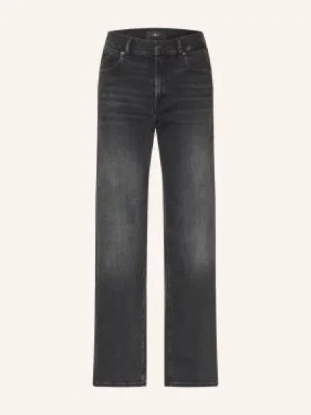 7 For All Mankind Rovné Džíny Stovepipe Straight nightloom