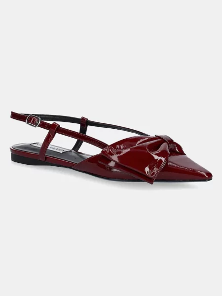Steve Madden balerini de piele Dazzled rosu cu deschis