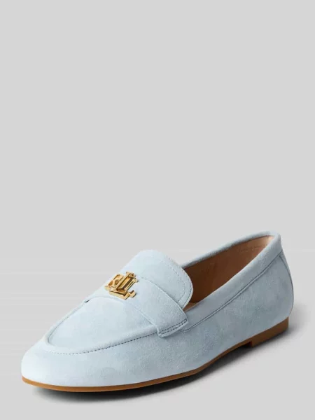 Loafersy z naturalnej skóry bydlęcej Lauren Ralph Lauren
