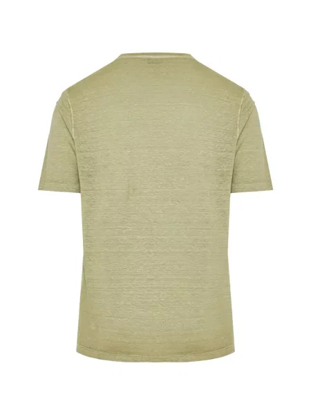 Scurt tricou Gran Sasso cu decolteu rotund verde