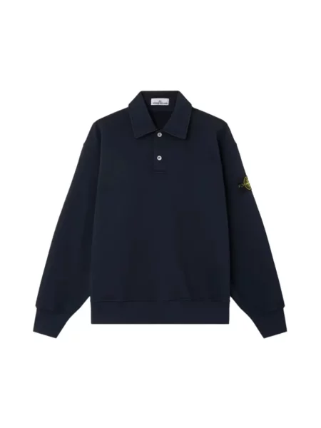 Sweter Stone Island z kamieniami niebieski