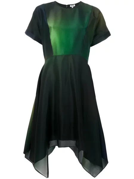 Rochie Kenzo evazată verde