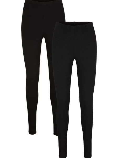 Legginsy 2 pary czarne