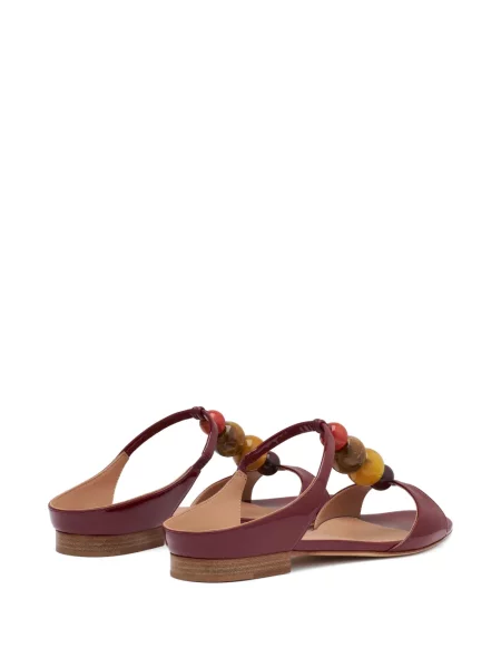 Sandale Malone Souliers din piele roșu