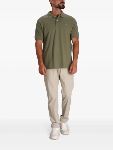 Polo marškinėliai Lacoste žalia