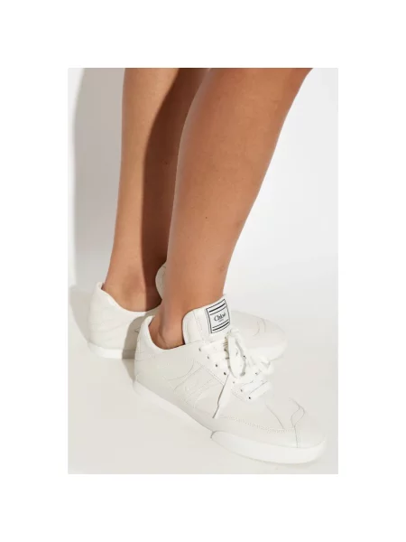 Sneakersy Chloe skórzane białe