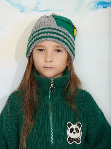 Mini Rodini шапка beanie дитяча