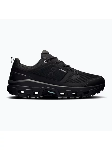 Trampki On M Cloudrock Low WP Black/ Black EUR 45 czarne