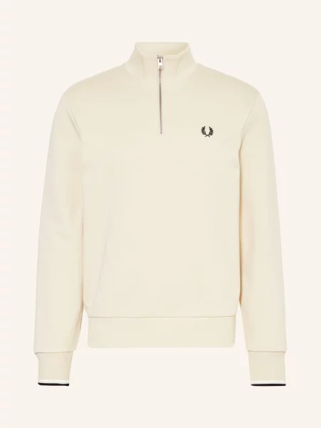 Fred Perry Mikina Sweat Troyer světle hnědá