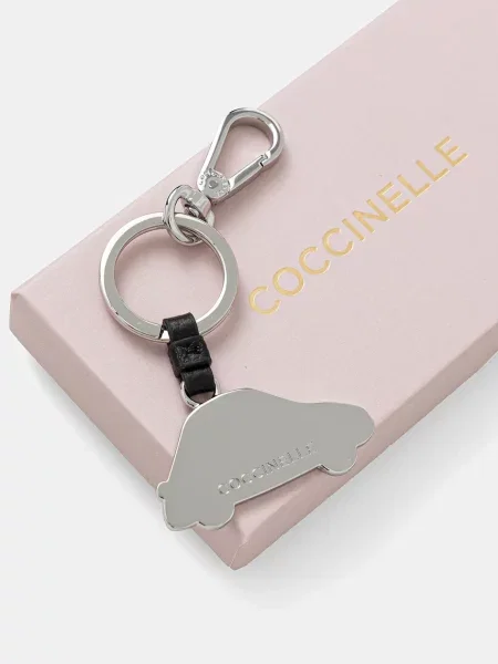 Coccinelle obesek za ključe BASIC METAL črna