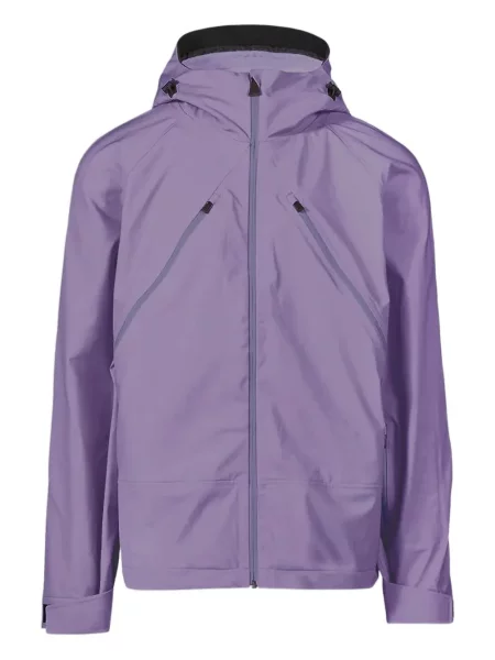 Jeździć na nartach kurtka narciarska Aztech Mountain z kapturem fioletowa