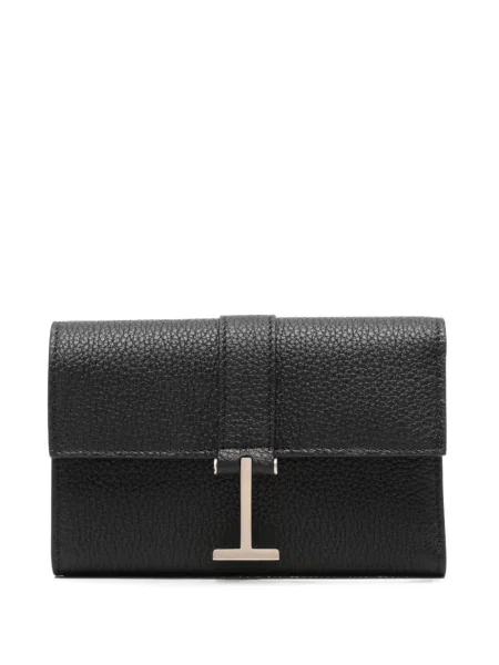 Portofel Tom Ford din piele cu autograf negru