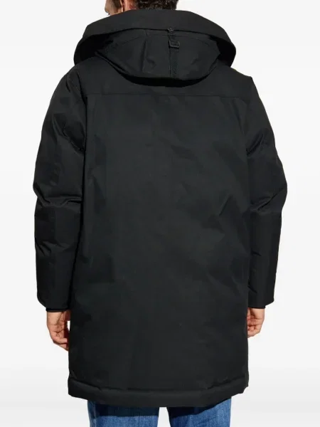 Geacă parka Dsquared2 cu glugă negru
