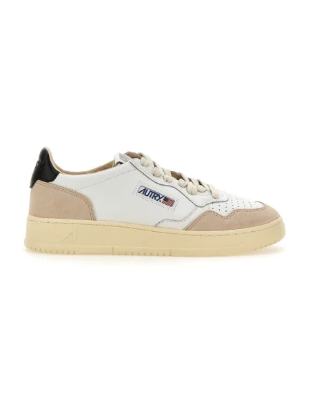 Sneakersy Autry skórzane białe