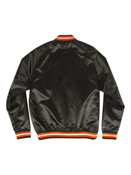 Geacă bomber Mitchell & Ness negru
