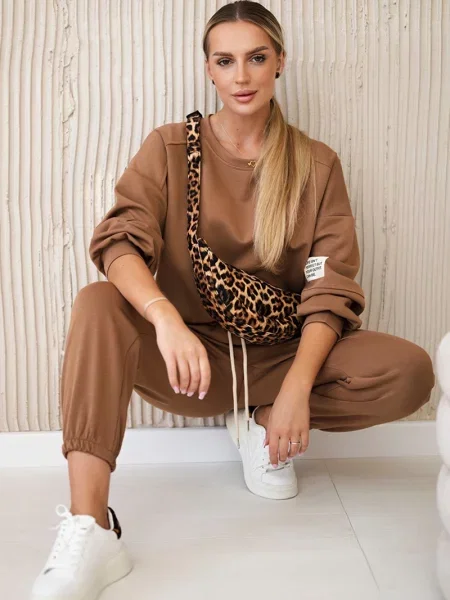 Pantaloni Kesi Włoski maro