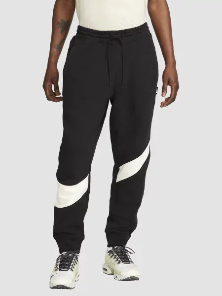 Джогери NIKE Swoosh Fleece Trousers бавовна/поліестер чорний