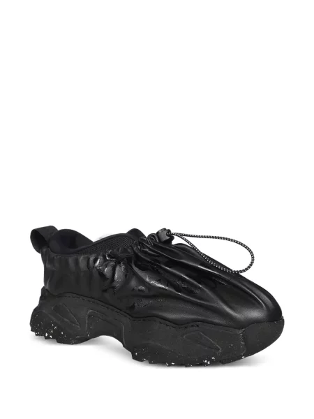 Bőr húzózsinór sneaker Vivienne Westwood fekete