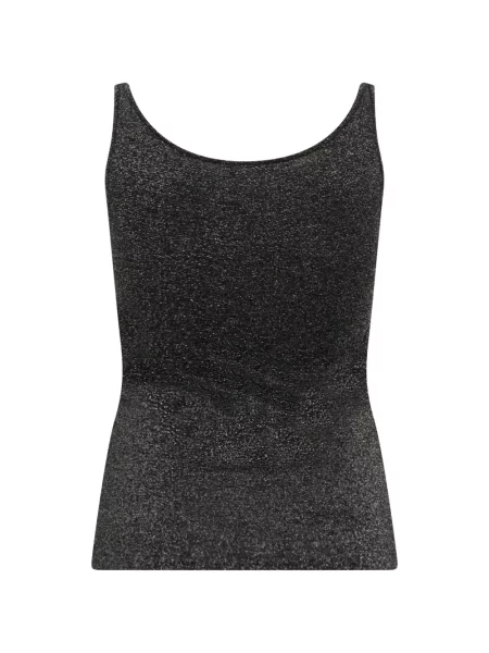 Top Alberta Ferretti fără mâneci negru
