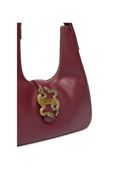 Just Cavalli Rankinė Iconic Snakes Tamsiai raudona