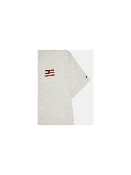 Tommy Hilfiger Póló D Szürke Regular Fit bézs