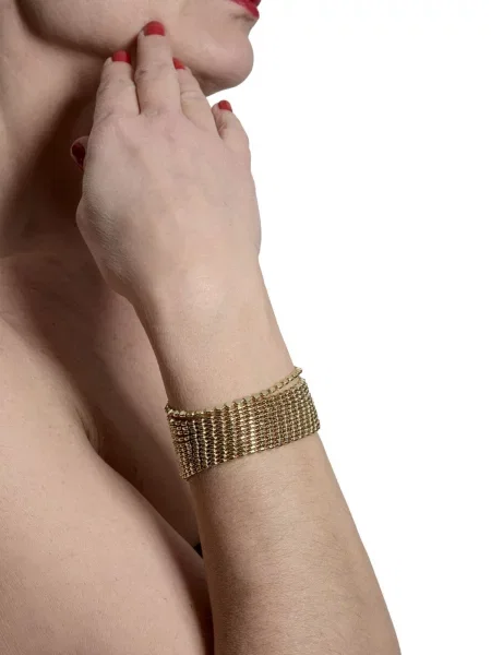 Zapestnica Eterna Doré bracciale placcato oro zlata