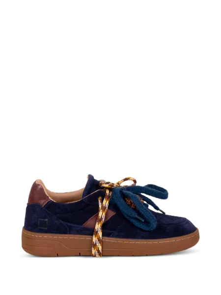 Sneakerși D.a.t.e. din piele de căprioară albastru