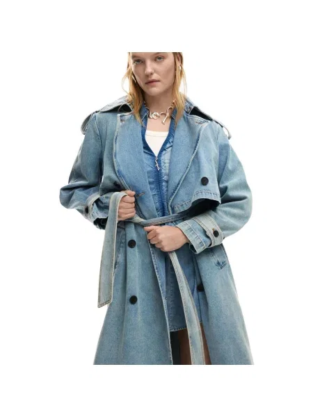 Palton Desigual albastru