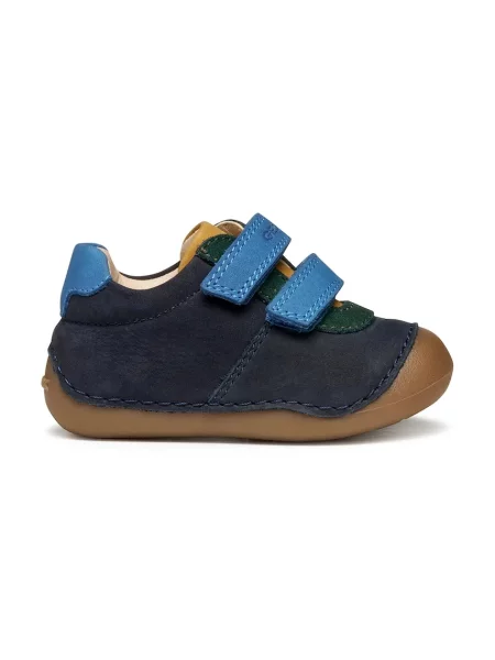 Geox Kožne cipele za bebe TUTIM plava
