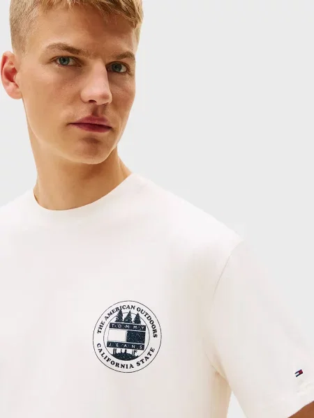 Футболка Tommy Jeans біла