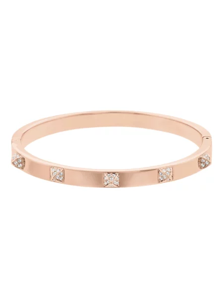 Bransoletka Swarovski różowa