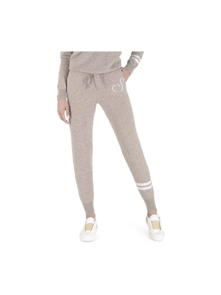 Spodnie Dee Ocleppo z kaszmiru brązowe