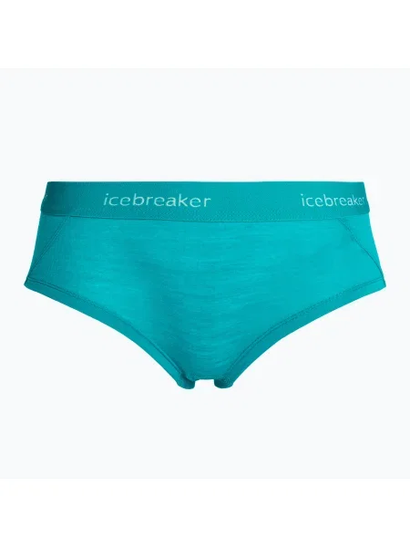 Olcsóbban. Icebreaker női thermo boxeralsó Sprite forró flux zöld. Méret: XS kék