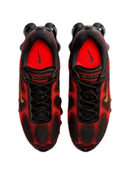 Fűzős csipkés futball sneaker Nike Air Zoom fekete