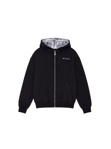 Colucci Hanorac gri / negru alb