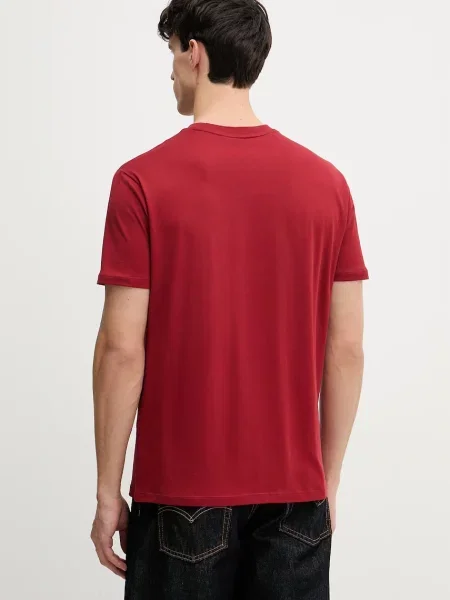 Armani Exchange T-shirt czerwona