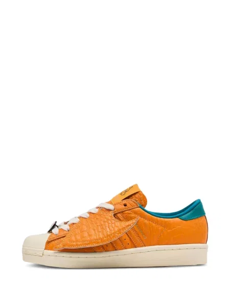 Sneakerși Adidas Superstar portocaliu