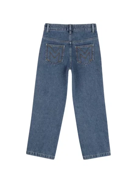 Дънки straight leg Marc Jacobs синьо