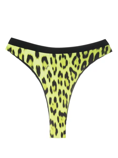Bikini Roberto Cavalli cu imagine cu model leopard verde