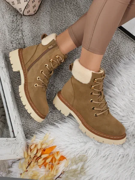 Trekking gležnjače Resti kaki