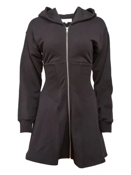 Rochie Fleur Du Mal cu glugă de costum negru