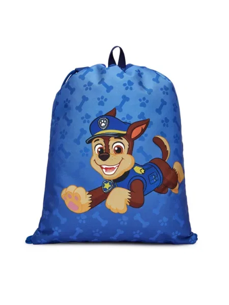 Vak na stahovací šňůrky Paw Patrol modrý