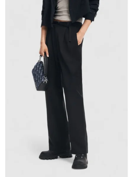 Desigual Pantaloni din Rin negru