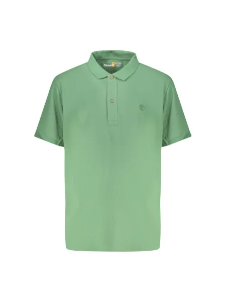 Koszulka polo Timberland z krótkim rękawem zielona
