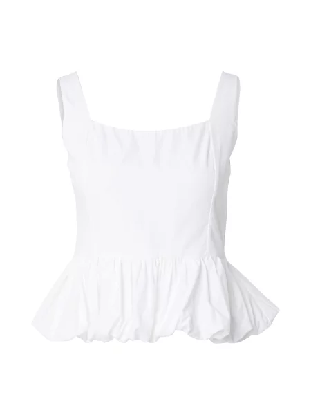 Abercrombie & Fitch Bluză alb